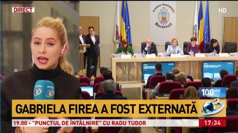 Gabriela Firea a fost externată