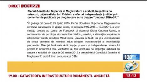 Ion Cristoiu, despre situația lui Kovesi: Nu am &icirc;ncredere &icirc;n procurori