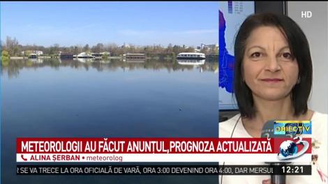 Vremea se &icirc;ncălzește treptat, temperaturi din ce &icirc;n ce mai ridicate