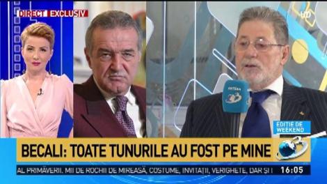 Gigi Becali, reacție în dosarul Valiza doi: Eu n-am știut nimic. Sunt mâhnit, pe mine nu m-a anunțat, a pus ofițerii să mă urmărească