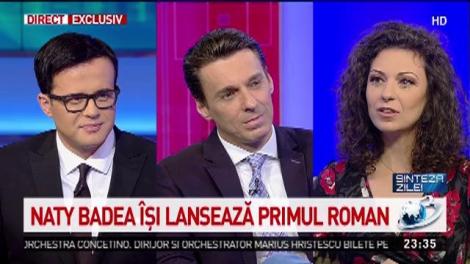 Naty Badea își lansează primul roman. Sora lui Mircea Badea, destăinuiri despre iubire