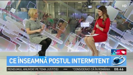 Sfat de Sănătate. Ce &icirc;nseamnă postul intermitent
