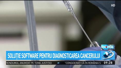 Soluţie software pentru diagnosticarea cancerului