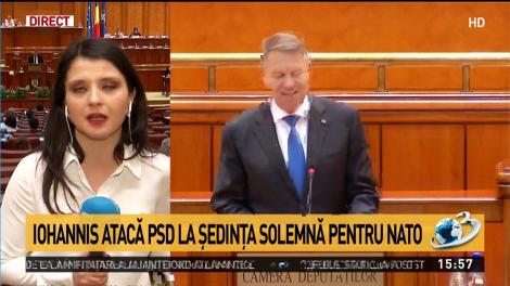 Momente de tensiune la ședinta din Parlament între liderii coaliției și președintele Klaus Iohannis