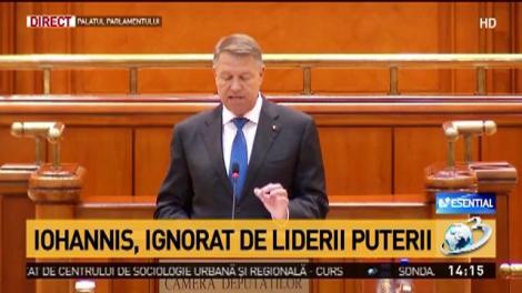 Iohannis atacă PSD la şedinţa solemnă pentru NATO