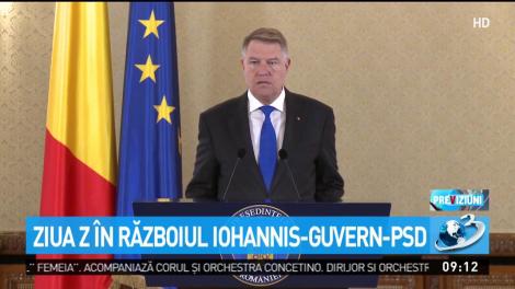 Klaus Iohannis, Liviu Dragnea şi Viorica Dăncilă se vor afla astăzi faţă în faţă