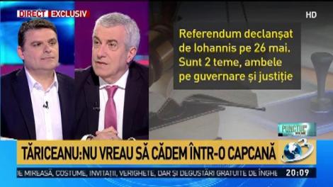 Călin Popescu Tăriceanu: Președintele nu mai este Președintele Romaniei de foarte multă vreme. Este liderul opoziției.