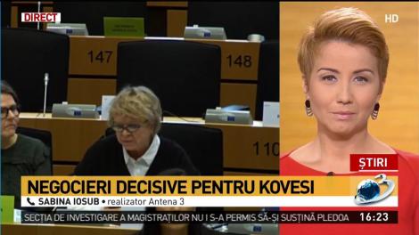 Reprezentanții Parlamentului European și ai Consiliului s-au întâlnit din nou pentru a decide soarta Laurei Codruța Kovesi