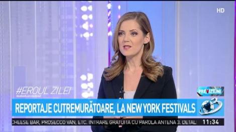 Reportaje cutremurătoare, la New York Festivals