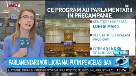 Programul aleşilor în precampania electorală