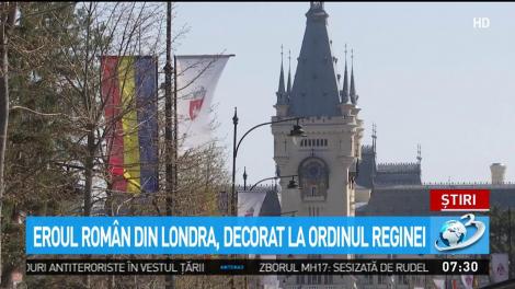 Eroul român din Londra, decorat la ordinul Reginei