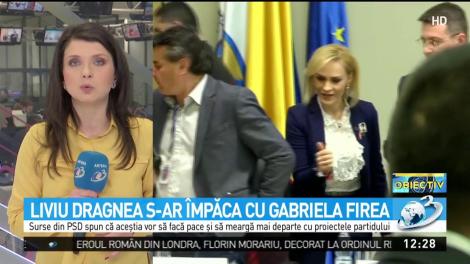 Liviu Dragnea s-ar &icirc;mpăca cu Gariela Firea