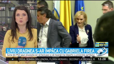 Liviu Dragnea s-ar împăca cu Gariela Firea