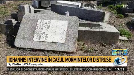 Iohannis intervine &icirc;n cazul mormintelor distruse
