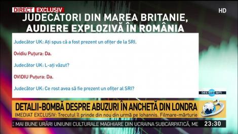 Stenogramă incendiară din anchetă internațională. Audiere explozivă