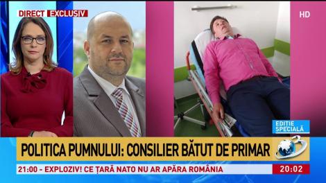 Politica făcută cu pumnul: Un primar liberal a recurs la un gest necugetat