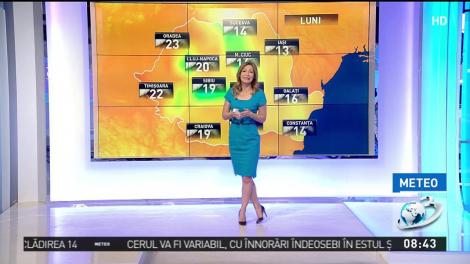 Precipitații anunțate pe parcursul &icirc;ntregii săptăm&acirc;ni