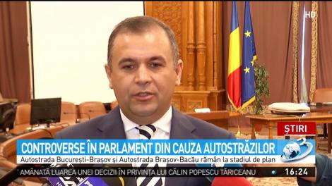 Controverse &icirc;n Parlament din cauza autostrăzilor