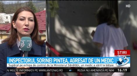 Inspectorul Sorinei Pintea, agresat de un medic
