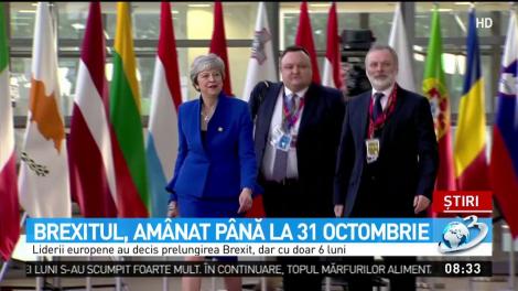 Brexitul amânat până la 31 octombrie