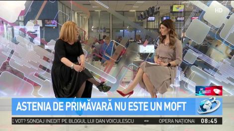 Sfat de Sănătate. Cum tratăm astenia de primăvară