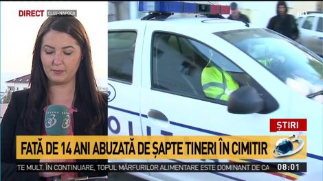 Noi detalii despre tinerii din Bihor care au profitat de o fată de 14 ani &icirc;ntr-un cimitir