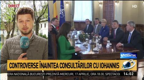 Controverse &icirc;naintea consultărilor cu Iohannis