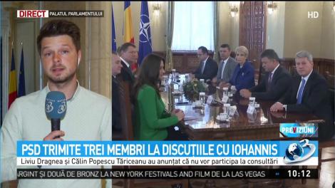 Klaus Iohannis &icirc;ncepe consultările cu partidele pe tema referendumului