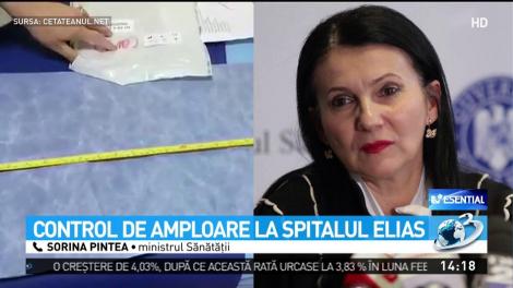 Ministerul Sănătății: Control de amploare la Spitalul Elias. Ce au descoperit inspectorii
