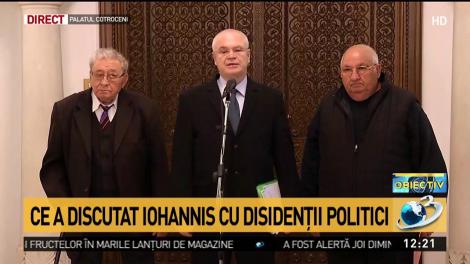 Ce a discutat Klaus Iohannis cu deținuții politici. Marin Iancu: „Lazăr mi-a amânat de patru ori eliberarea. Este un om lipsit de cultul umanității”