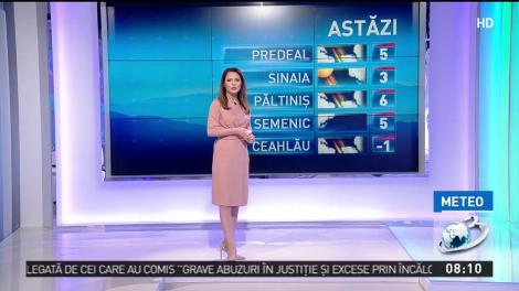 VREMEA 14 aprilie.&nbsp;Temperaturi scăzute și vreme ploioasă &icirc;n majoritatea zonelor