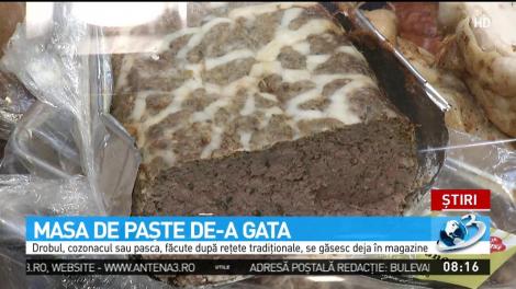Masa de Paşte de-a gata