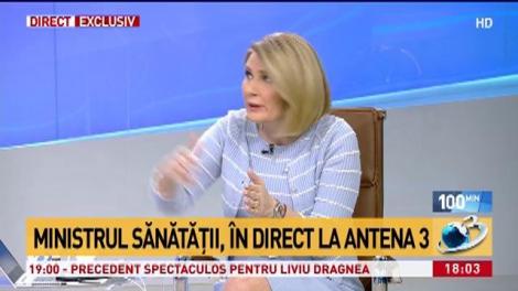 Sorina Pintea, precizări după vizitele in spitale. ”Până la urmă, dacă echipa nu funcționează corect, actul medical poate fi compromis”