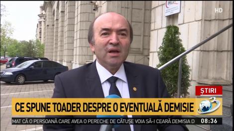 Toader: &Icirc;mi fac treaba p&acirc;nă &icirc;n ultima zi de mandat