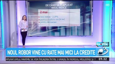 Vești bune pentru români. Noul ROBOR vine cu rate mai mici la credite