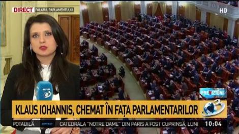Klaus Iohannis este chemat &icirc;n Parlament pe tema referendumului din 26 mai