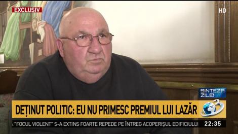 Deținuți politici, reacție la &rdquo;premiul&rdquo; lui Lazăr