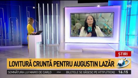 GDS renunță la intenția de a îl premia pe Augustin Lazăr