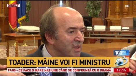 Tudorel Toader: Voi fi ministru p&acirc;nă c&acirc;nd va fi publicat &icirc;n Monitorul Oficial decizia de revocare