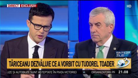 Călin Popescu-Tăriceanu, la ”Sinteza Zilei”: Tudorel Toader a avut un rol important în demersul nostru de a repune Justiția în normalitate