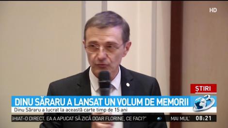 Dinu Săraru a lansat un volum de memorii