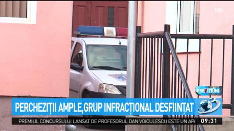 Percheziţii ample, grup infracţional desfiinţat