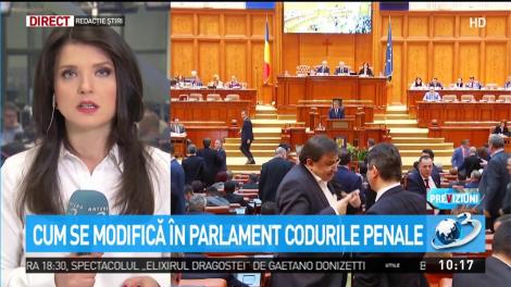 Cum se modifică &icirc;n Parlament Codurile penale