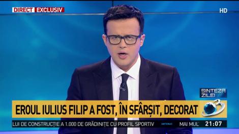 Iulius Filip a fost, &icirc;n sf&acirc;rșit, decorat