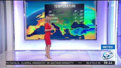 Cum va fi vremea la finalul acestei săptăm&acirc;ni