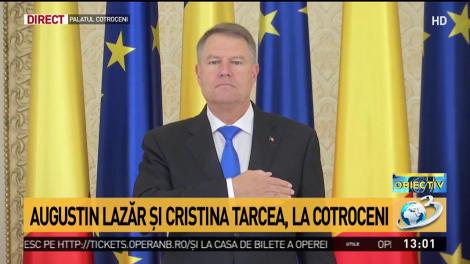 Lazăr şi Tarcea, invitaţi de Iohannis la Cotroceni