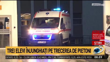 Tânărul care a înjunghiat trei copii pe o trecere de pietoni din Vaslui a fost reținut! „Dacă n-avea ghiozdanul, era mort!”