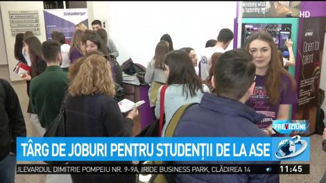 T&acirc;rg de joburi pentru studenţii de la ASE