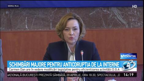 Schimbări majore pentru anticorupţia de la Interne