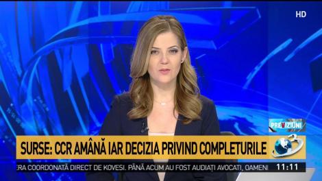 A treia amânare a CCR în cazul completurilor